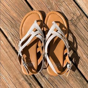 Franco Sarto brown and beige sandal